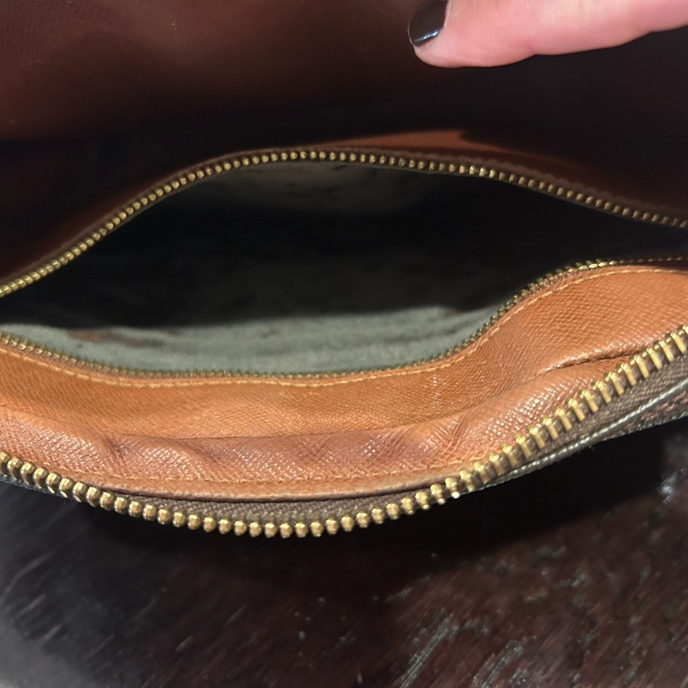 Louis Vuitton Brown Monogram Shoulder Bag - Picture 10 of 14